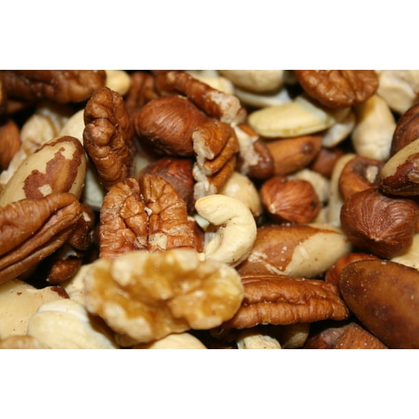 BAYSIDE CANDY MIXED NUTS DELUXE RAW UNSALTED, 2LBS