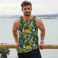 thumbnail image 6 of Salouo Cute Tribal Leopards for Men's Tank Tops,Sleeveless Muscle Shirts for Men Quick Dry Workout Tank Top Gym Muscle Tee Fitness Bodybuilding Sleeveless T Shirt-3X-Large, 6 of 7