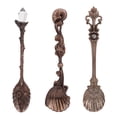 thumbnail image 2 of Vintage Espresso Spoons, Coffee Spoon, Mixing Tableware 3pcs For Dessert Cake, 2 of 8