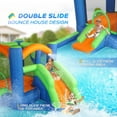 thumbnail image 3 of (2024 New) JOYMOR Inflatable Water Slide Bounce House for Kid 3-6, Inflatable Water Slide w/Basketball Hoop, Water Cannon, Ring-Toss Game, Inflatable Water Bounce House w/Slides, Air Blower, 3 of 8