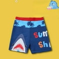 thumbnail image 3 of WOYY Swim Shorts for Boys Cartoon Shark Print Kids Swim Trunks Board Shorts Bathing Suit, 3 of 3