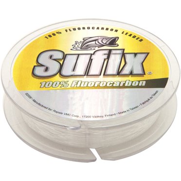 Sufix 33 Yard 100% Fluorocarbon Invisiline Leaders - 4 lb. - Clear