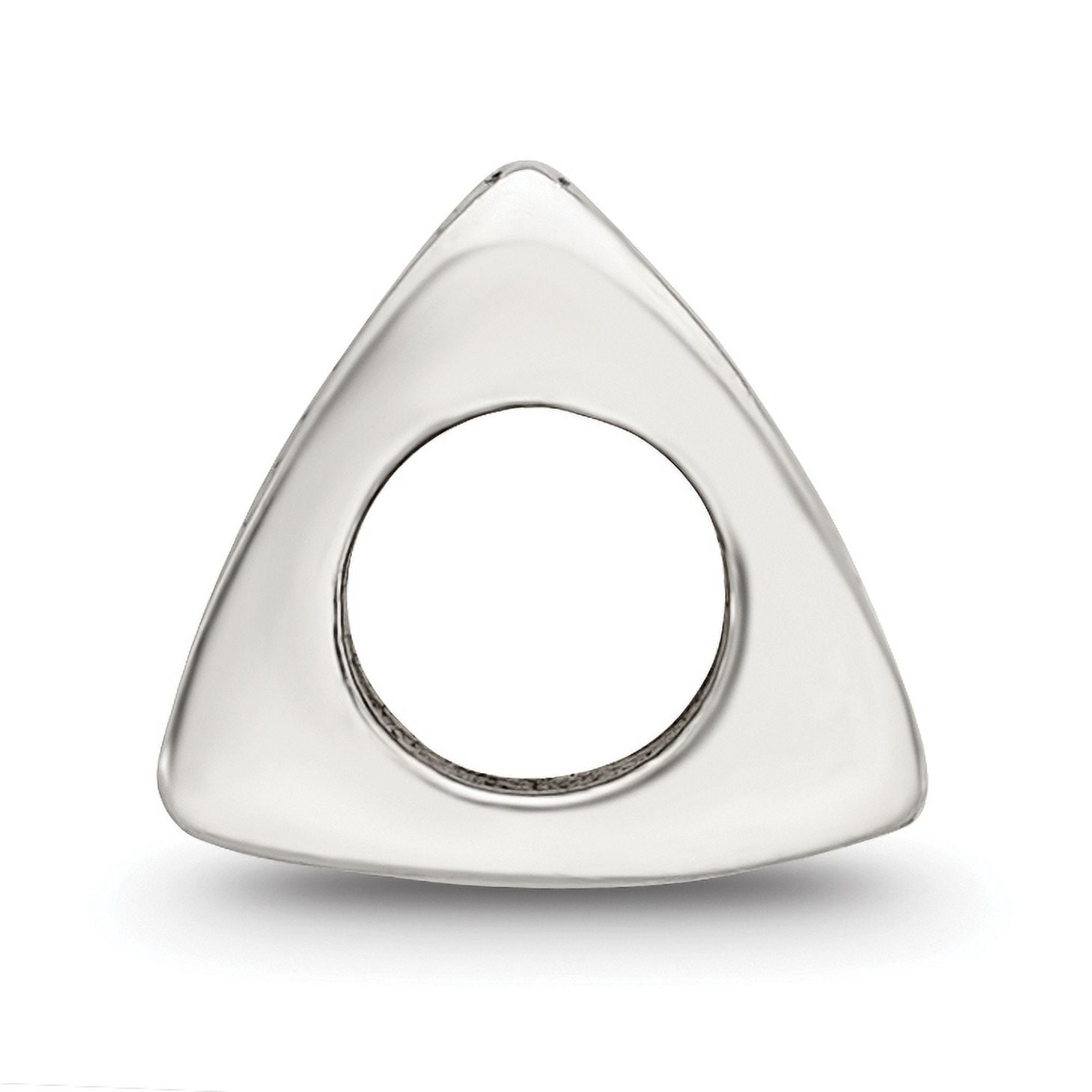 Reflection Beads Sterling Silver Reflections Letter P Triangle Block Bead