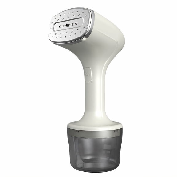 Asoricing Steamer for Clothes, Handheld Garment Steamer for Clothes, Flat Iron and Steam Press in One, Portable, High-Powered, Large Water Tank, Beige