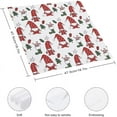 thumbnail image 2 of Cloth Napkins Christmas Gnomes Soft Comfortable Napkins 4 Pack for Family Dinners Weddings Cocktail Kitchen Banquet Decorative Washcloths, 2 of 6
