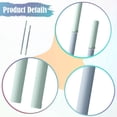 thumbnail image 6 of DimyFew 2 Pieces Massage Roller Stick Multipurpose Calf Roller for Glutes Back Waist silver, 6 of 8