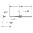 thumbnail image 5 of Access Lighting Adjustable LED Vanity in Silver Color, 5 of 9
