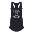 thumbnail image 1 of Swing For The Fences! Tank Women -Smartprints Designs, Female x-Small, 1 of 4