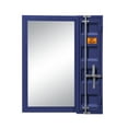 thumbnail image 1 of ACME Cargo Vanity Mirror in Blue, 1 of 3