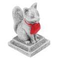thumbnail image 1 of 2 Pcs Statue Miniature de Renard Japonais Décoration de Jardin Paysage Inari, 1 of 8
