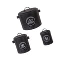 thumbnail image 2 of Onion Kitchen Food Crisper Vegetable & Fruit Canister Sets for Saver Container Fresh Storage Black, 2 of 9