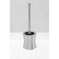 thumbnail image 2 of Bath Bliss Ensemble Brosse de Toilette en Verre avec Support, Brosse Robuste, Argent, 2 of 3