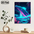 thumbnail image 4 of 500pcs Dreamy Whale Leaping Waves Night Light Scene Puzzle Perfect Gift for Home Decoration Adult Intelligence Fun and Creative Large-sized Puzzle Game. 20.4x15 in, 4 of 10