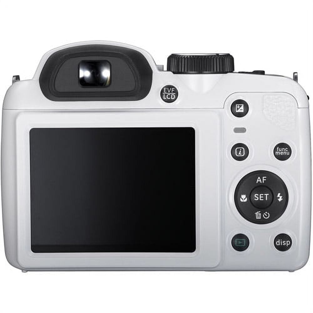 GE White X600 Power Pro Series Bridge Ultra Zoom Digital Camera 