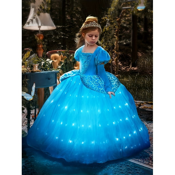 Vestidos princesas para niñas sale