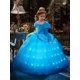 thumbnail image 2 of Vestido De Princesa Para Niña Con Guantes, Decoración De Tul Con Mangas Abullonadas, Fiesta De Halloween, Fiesta De Graduación, Cumpleaños, Disfraz De Cosplay, Ropa Para Niños (batería No Incluida), 2 of 4
