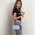 thumbnail image 4 of Small Solid Color Shoulder Bag for Women Zipper Crossbody Bags PU Leather Satchel with Detachable Coin Pouch for Daily Use Commuting Shopping, 4 of 8