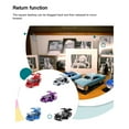 thumbnail image 4 of Guardoinrt 1:32 Simulation Model Car Models Toy Vehicles Cars Toys Exquisite Desk Office Decoration for Children Gifts Boy Purple, 4 of 6