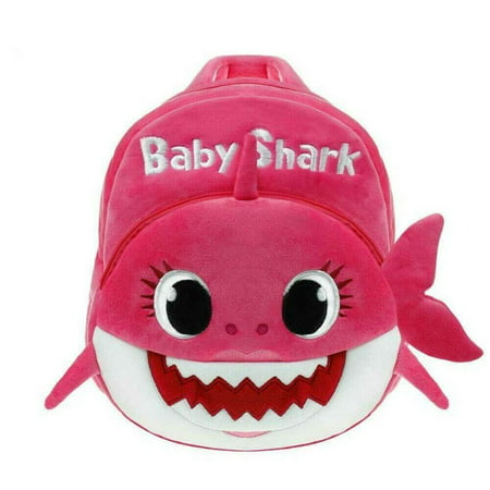 BABY SHARK BACKPACK PLUSH CARTOON ANIMAL BAG FOR CHILDREN SCHOOLS KIDS BAG -
