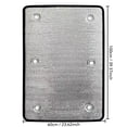 thumbnail image 3 of 39*23.6IN Window Heat Reflective Insulation Film - Suction Cup Sun Shade, Opaque Privacy Blinds for Sunroom, Bathroom & Renters, 3 of 7