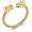 Gold 55 MM, variant on Openable Dragon Head Urn Bracelet Cremation Jewelry Twisted Cable Cuff Urn Bangle for Ashes Stainless Steel Ashes Holder Keepsake Bracelet