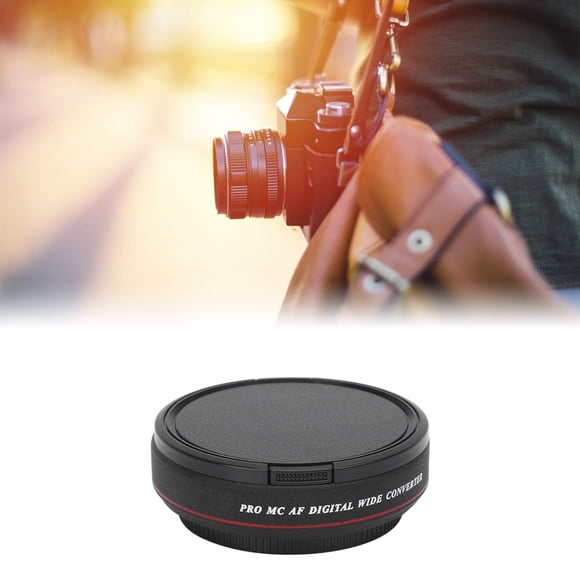 Filtro Zomei Filtro De Lente Gran Angular Ultradelgado 62 Mm 0,45 X Para Cámaras Y Videocámaras DSLR