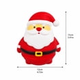 thumbnail image 3 of Christmas Santa Claus Squishy Toy Slow Rising Stress Relief Fidget Ball for Kids Adults Teens Office Desk Classroom Sensory Anxiety Relief Random Style Shipped Gift, 3 of 8