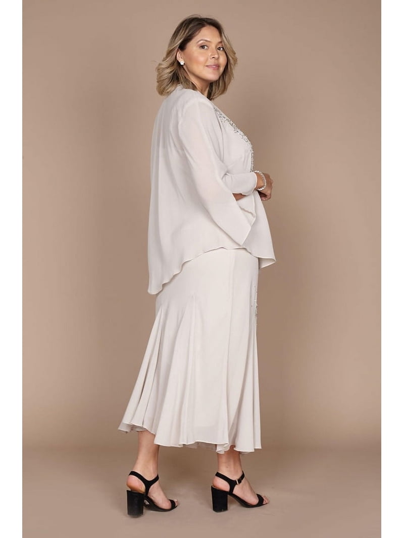R&M Richards Long Formal Jacket Dress 058260 - Walmart.com