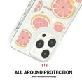 thumbnail image 3 of Case for iPhone 15 Plus, Fashion Cute Fruit Pattern Soft Silicone/Gel/Rubber Slim Cover, Shock Resistant Cushions Non-Yellowing All Round Protection Case for iPhone 15 Plus, Pattern-C, 3 of 11