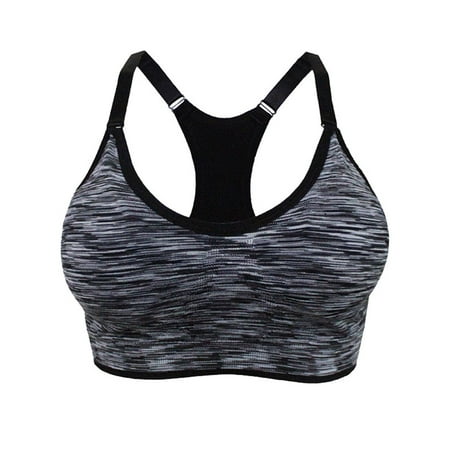 

ZXZY Women Sports Bras Seamless Removable Padded for Fitness Workout