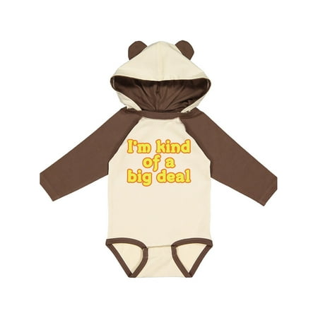 

Inktastic I m Kind Of A Big Deal Gift Baby Boy or Baby Girl Long Sleeve Bodysuit