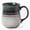 Ink Green, variant on 23 oz Large Ceramic Coffee Mugs, Handmade Big Cup for Office and Home
