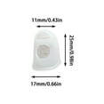thumbnail image 2 of Decoration Silicone Nail Stop Nail Biting Prevention For Kids，Finger Cots Finger Sleeves For Kids, 2 of 3