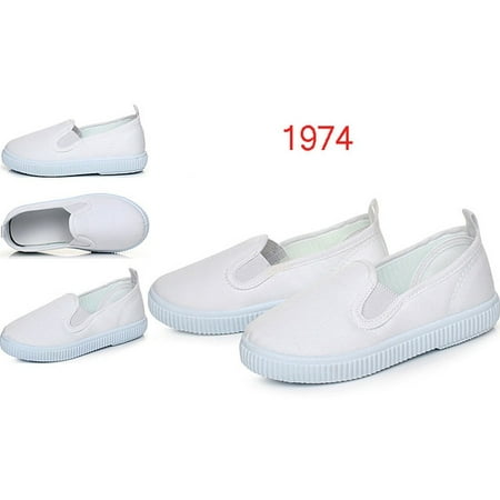 

White Sneakers Canvas Shoes for Girls Boys Children School Student Dance gymnastics Casual Shoes Unisex sport white Shoes