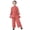Red, variant on KYAIGUO Kids Toddler Girls Two Piece Outfits Baby Spring Fall Long Sleeve Shirt Tops and Wide Leg Pants Set for 1-12 Years Old