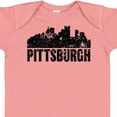 thumbnail image 4 of Inktastic Pittsburgh Skyline Grunge Boys or Girls Baby Bodysuit, 4 of 5