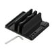 thumbnail image 4 of Soporte vertical para computadora portátil, soporte para teléfono, base para computadora portátil Doble ranura, 4 of 9