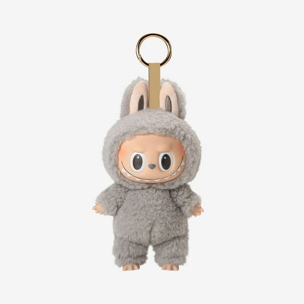ぬいぐるみ THE MONSTERS Macaron Labubu 1Pcs Gray POP MART LABUBU The Monsters Etciting Macaron