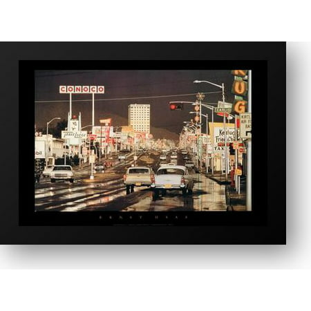 FrameToWall - Albuquerque New Mexico 1969 40x28 Framed Art Print by Haas,