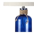 thumbnail image 4 of JONATHAN Y Azure 23.5" Glass Bottle LED Table Lamp, Cobalt/Natural, JYL1004A, 4 of 6