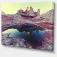 thumbnail image 2 of Purple Tinged Vermilion Cliffs - Landscape Canvas Art Print, 2 of 3