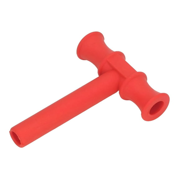 BESTSKY T Shape Chew Tubes Sticks Sensory Red T Shape Chew Tube for Autistic Chewers for Children