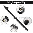 thumbnail image 3 of CZC AUTO Tire Pressure Gauge Heavy Duty Air Pressure Tire Gauge, Straight-on Foot Dual Head Chucks Black 10-150PSI（Black）, 3 of 7
