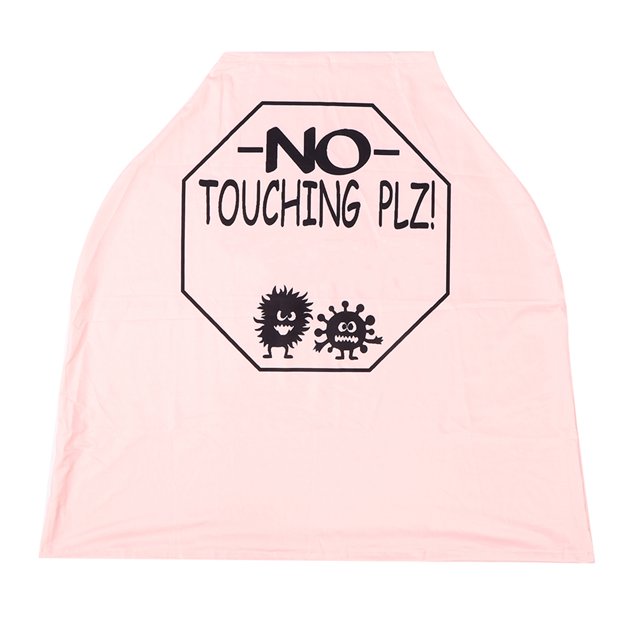 Funda multifunción para cochecito de bebé, toalla para madre, bufanda para amamantar, funda rosa