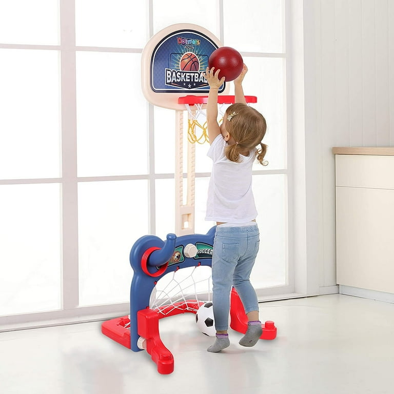Dazmers 3-in-1 Combo Kids Sports Activity Center: Basketball Dazmers 3-in-1 Combo Kids Sports Activity Center: Basketball