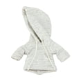 thumbnail image 4 of Sudadera con capucha de tela para muñecas de 1 a 12 pulgadas Gris, 4 of 9