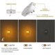 thumbnail image 2 of Amber Night Light, Motion Sensor Night Light, Mini LED Night Light Plug into Wall 1800K Amber Light with Adjustable Brightness Ideal for Bedroom,Kitch, 2 of 5
