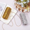 thumbnail image 3 of 218 Yard 1.5mm Gold and Silver Metallic Thread Cord Tinsel String Non-Stretch Sparkle Thread, 3 of 5