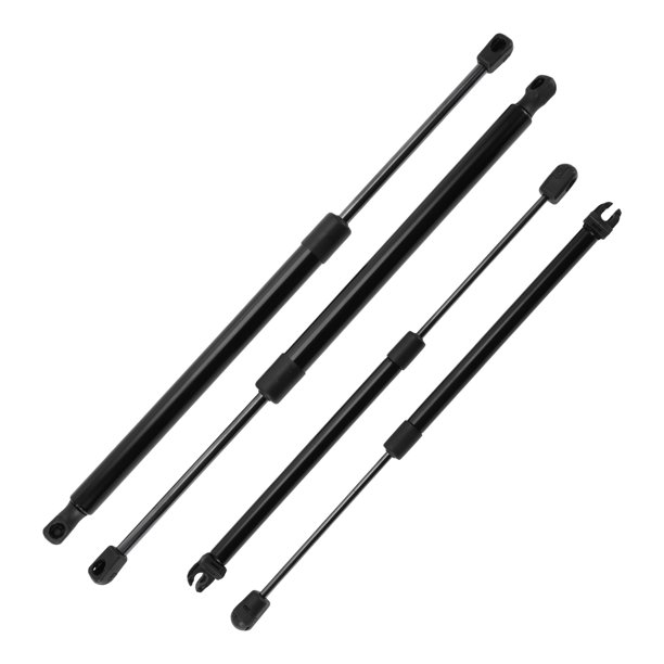 Soportes de elevación únicos para Nissan Pathfinder 2005-2013, resorte de gas para vidrio de ventana trasera y portón trasero, negro, 4PCS