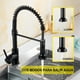 thumbnail image 5 of Grifo Mezcladora Monomando Vimi Alto Flexible Para Cocina, 5 of 6